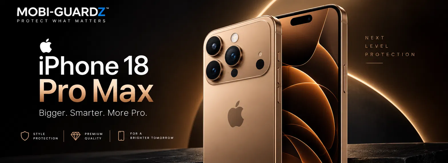 Mobi-Guardz protection for iPhone 18 Pro Max