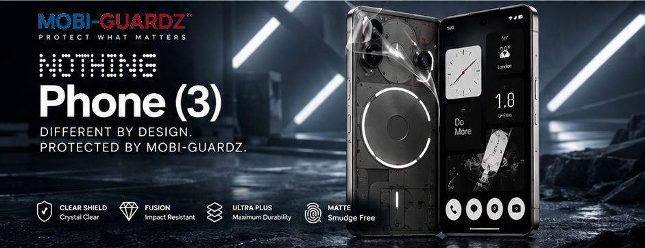 Mobi-Guardz protection for Nothing Phone (3)