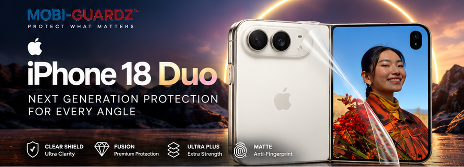 Mobi-Guardz protection for iPhone 18 Duo